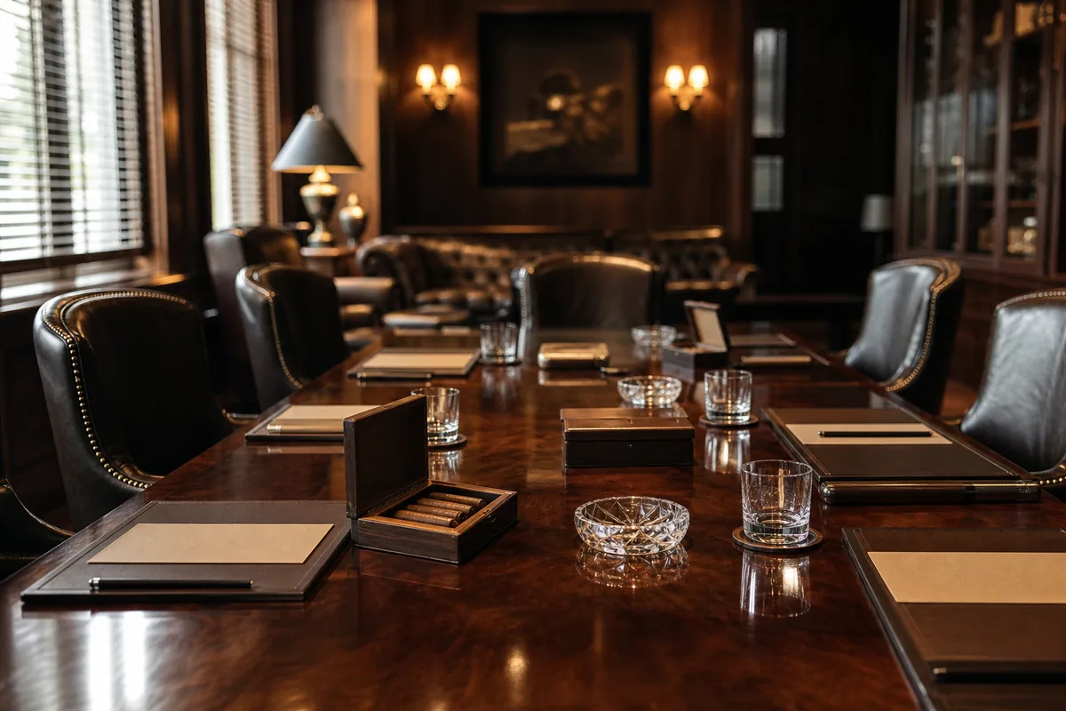 Cigar Club Meeting Etiquette