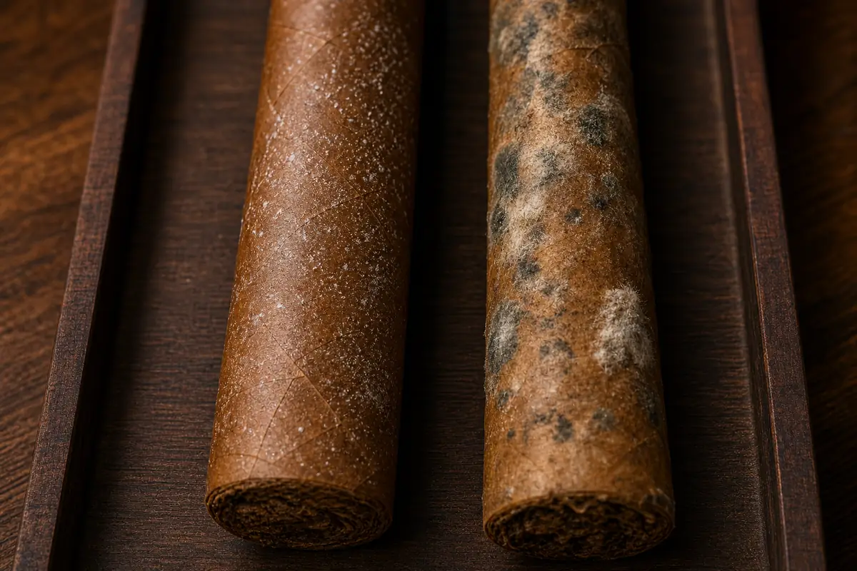 Cigar Plume vs Mold: How to Tell the Difference
