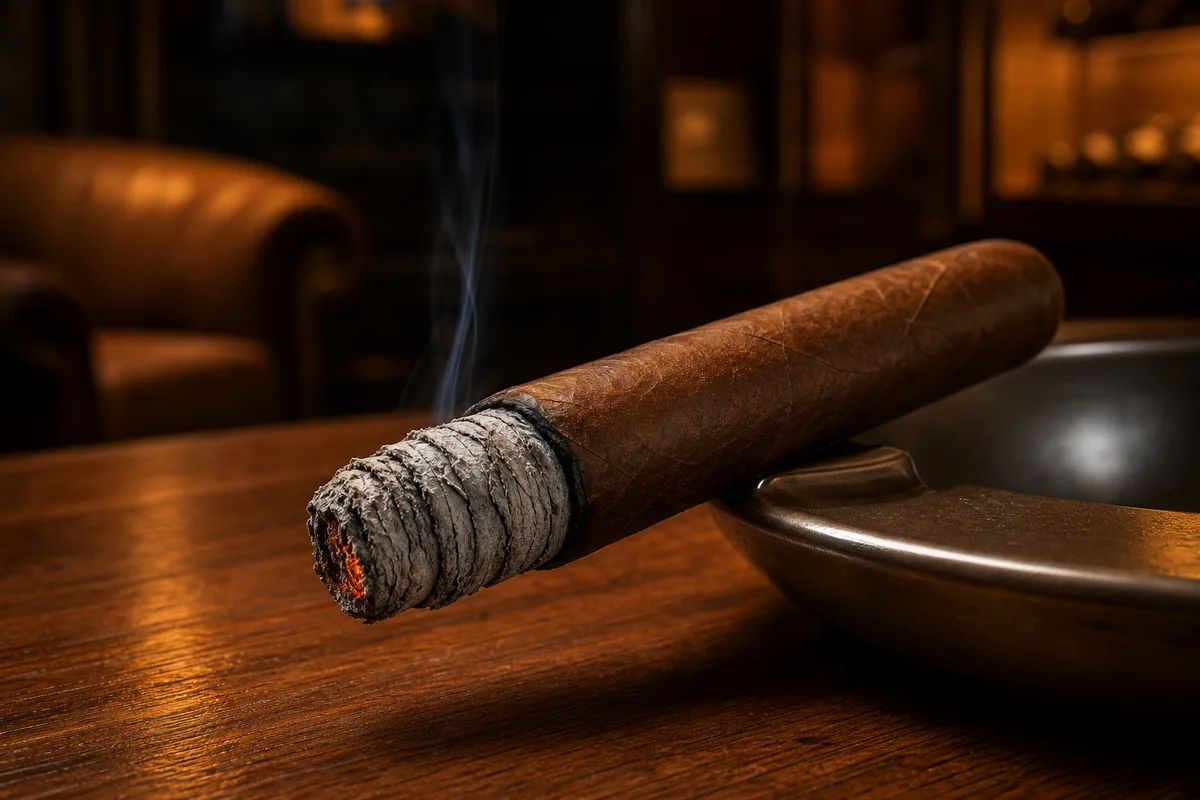 How to Ash a Cigar the Right Way
