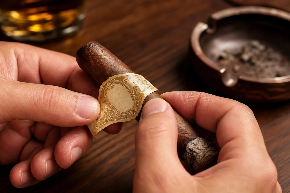 How and When to Remove a Cigar Band