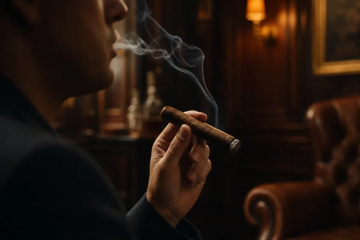How to Retrohale a Cigar