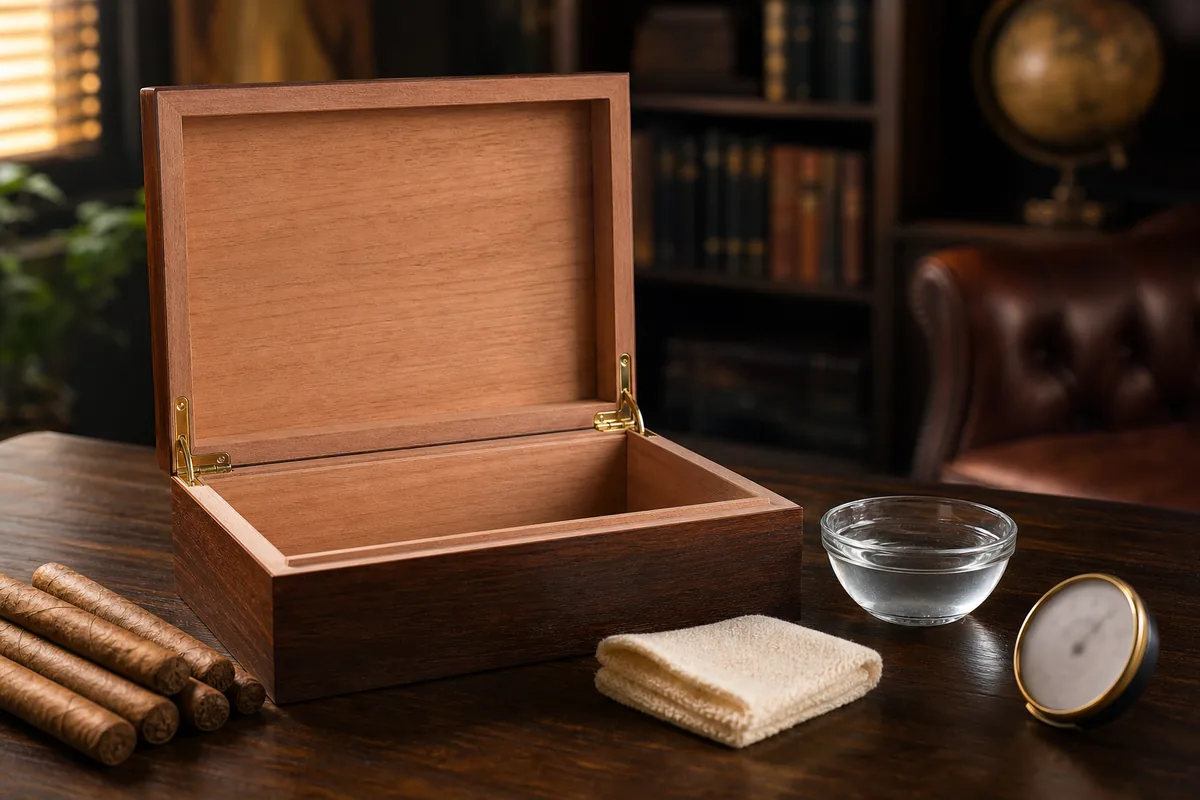 How to Season a New Humidor Step by Step