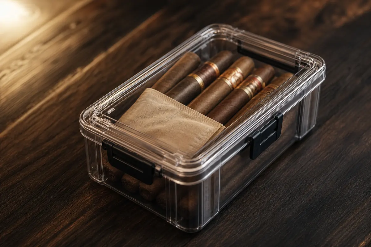 How to Store Cigars Without a Humidor