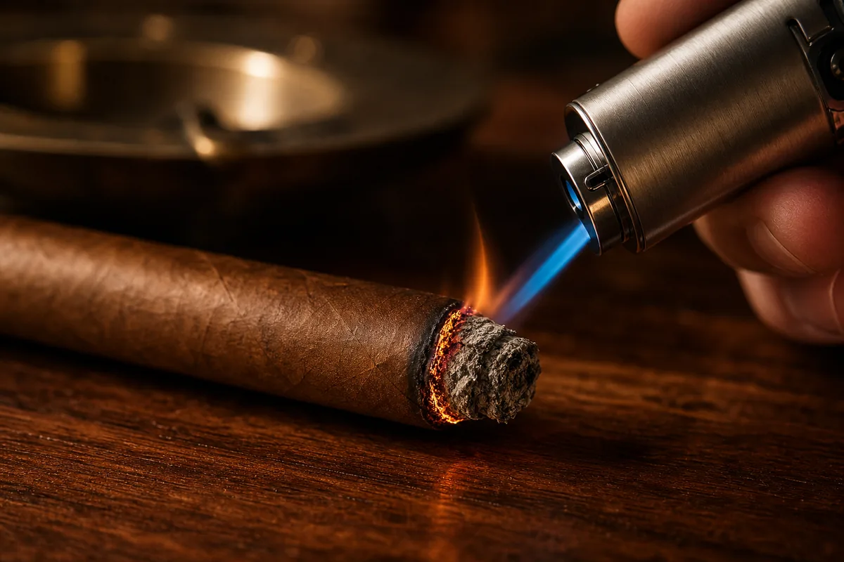 How to Touch Up an Uneven Cigar Burn