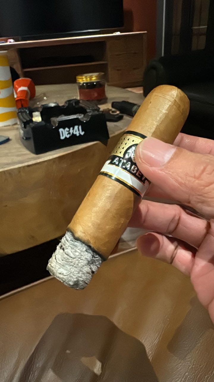 Trying not to move an inch. Rate my ash game, gentlemen